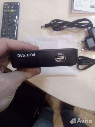 Приемник DVB-T2 DVS 3204, DVB-C, интернет