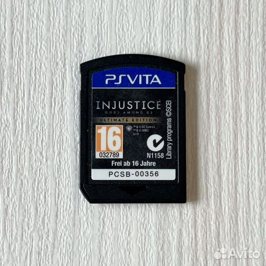 Injustice Ultimate Edition PS Vita Картридж