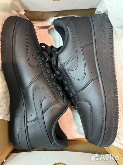 Nike air force 1' 07 black оригинал