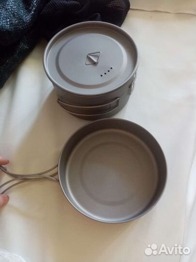 Титановая посуда походная