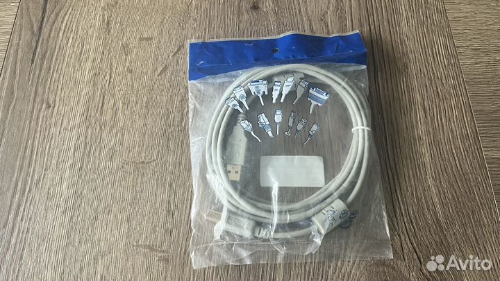 Кабель behpex USB 2.0 Type-A - USB 2.0 Type-B