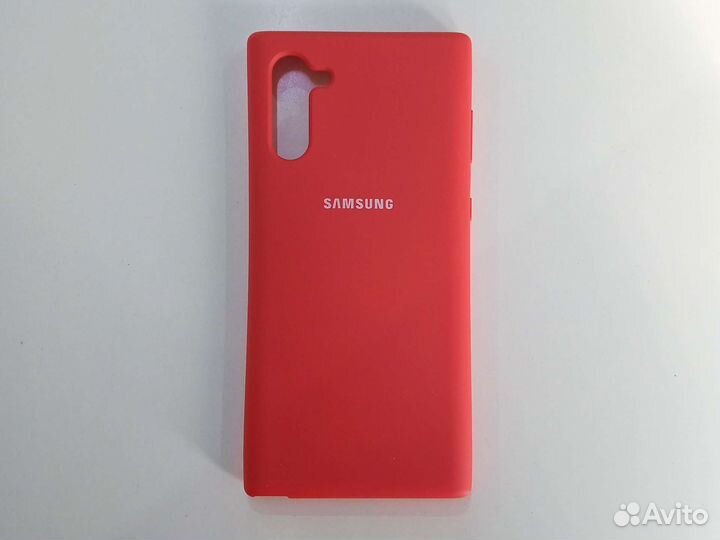 Чехол на Samsung Galaxy Note 10 Красный