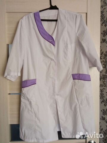 Продам халат медицинский бу размер 58