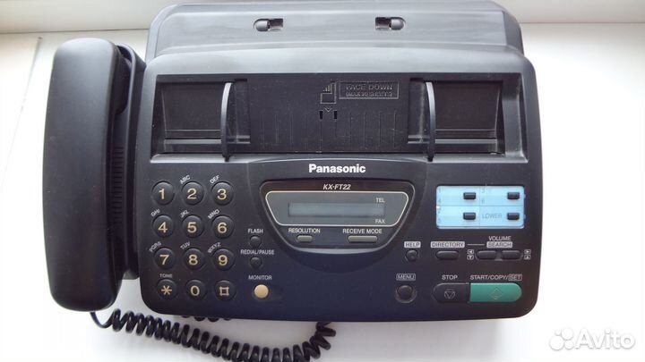 Факс телефон panasonic
