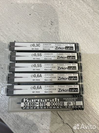 Оригинальные фрезы для Zirkonzahn M5