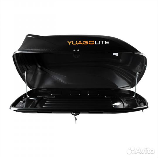 Автобокс на крышу авто lite yuago (250 л.)