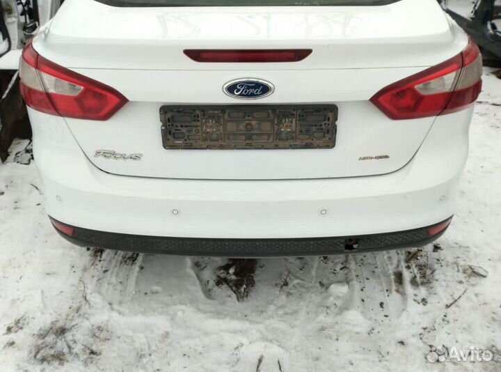 Задний бампер ford focus 3 седан