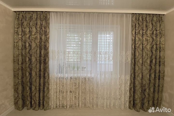 Шторы и занавески бу