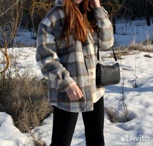 Куртка рубашка pull bear