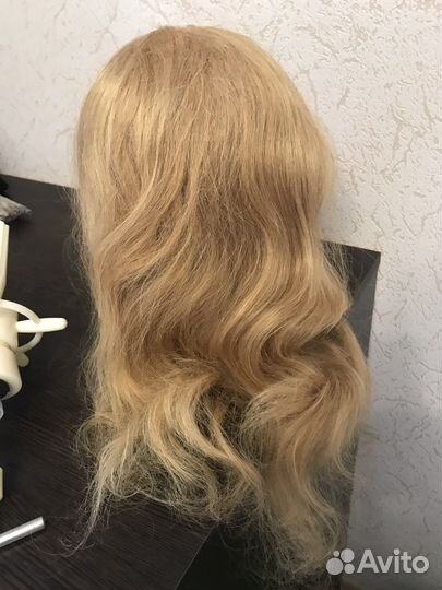 Голова манекен натуральные волосы