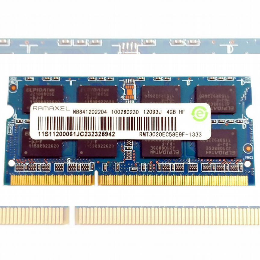 [RMT3020EC58E9F-1333] Оперативная Память Ramaxel 4gb Rmt3020ec58e9f-1333