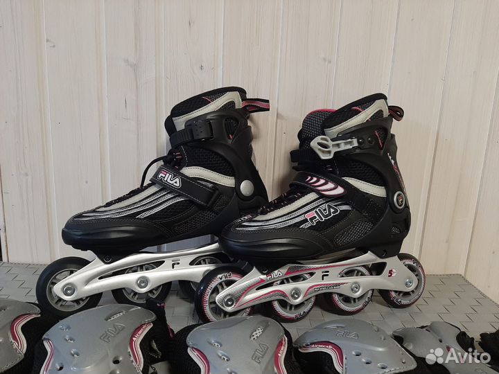 Роликовые коньки женские fila