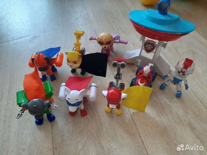 Щенячий патруль,фигурки,игрушки,набор,рюкзак