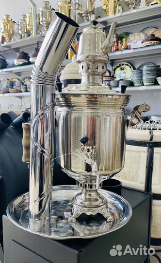 Дровяной самовар Тульский