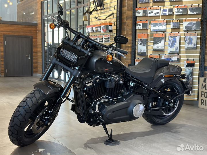 Harley-Davidson Fat Bob Gray Haze 2023