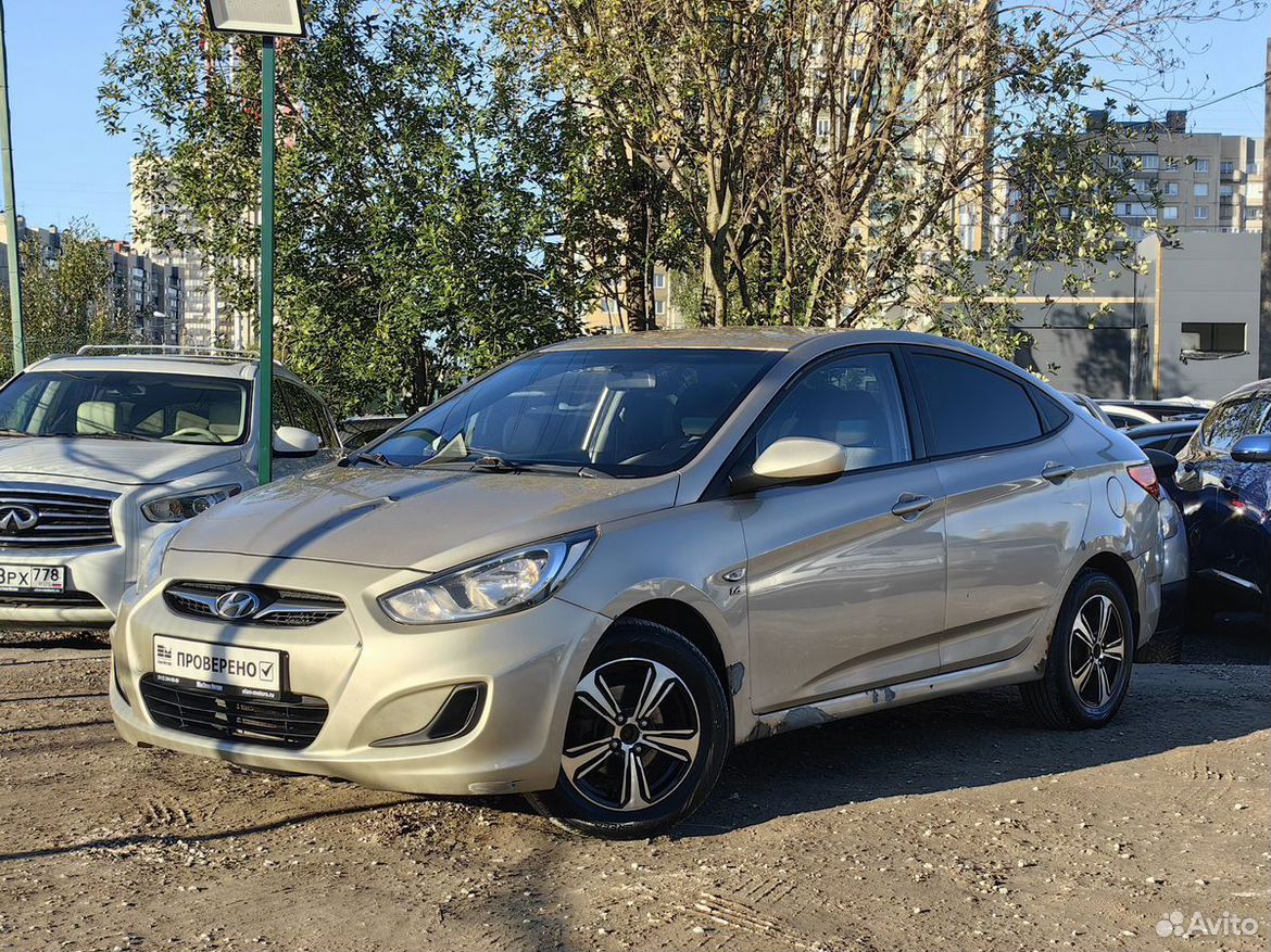 Hyundai Solaris 1.6 AT, 2011, 224 000 км