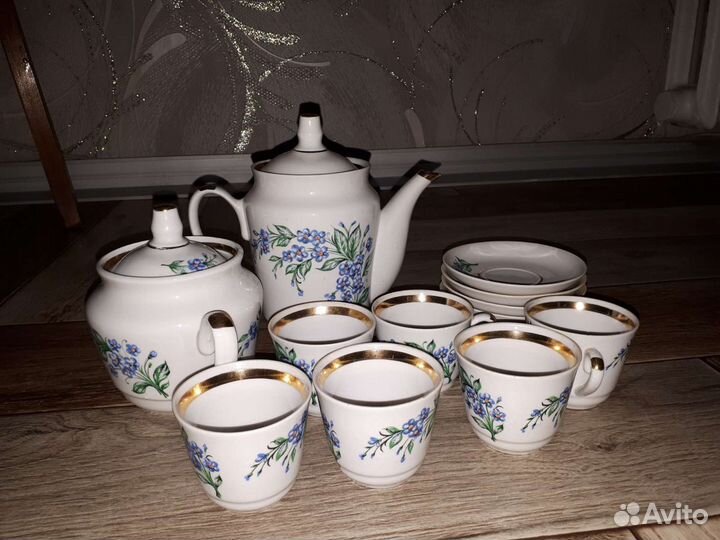 Сервиз кофейный Городница СССР