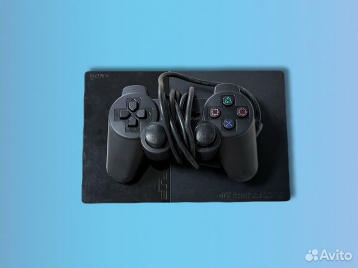 Sony ps2 slim прошитая 25 игр