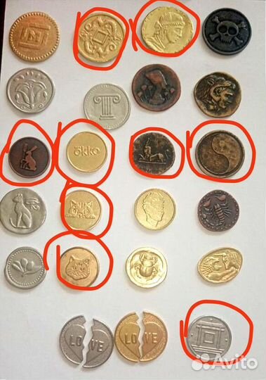Монеты магнит обмен