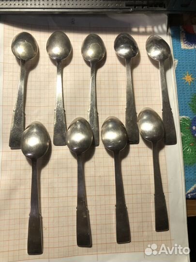 Ложка Т32 Мет серебрение