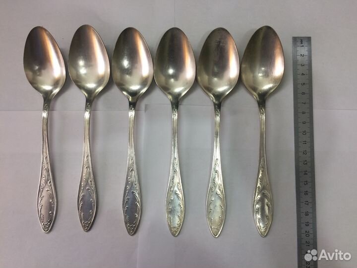 Мельхиоровые ложки, вилки СССР