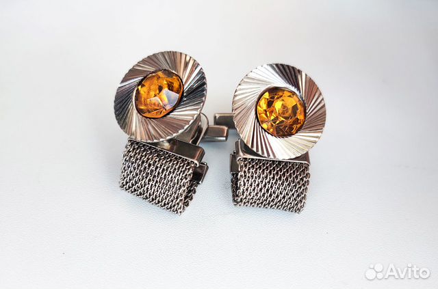 Запонки, винтаж, СССР, 60-е годы