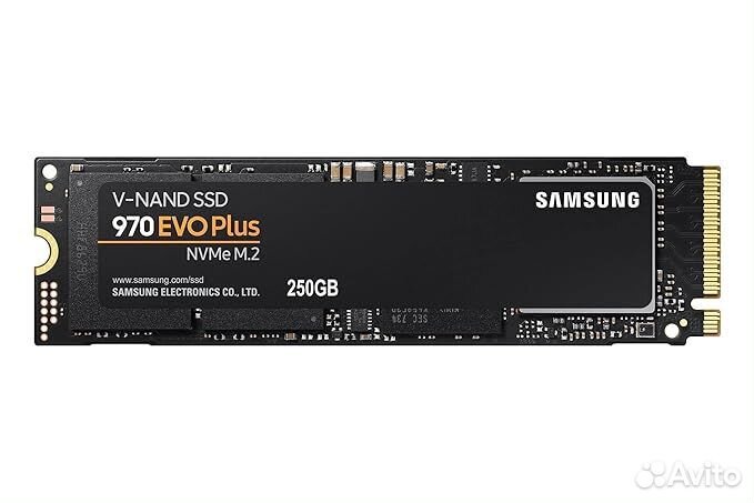 SSD Samsung 970 Evo Plus M.2 Nvme 250GB 5шт