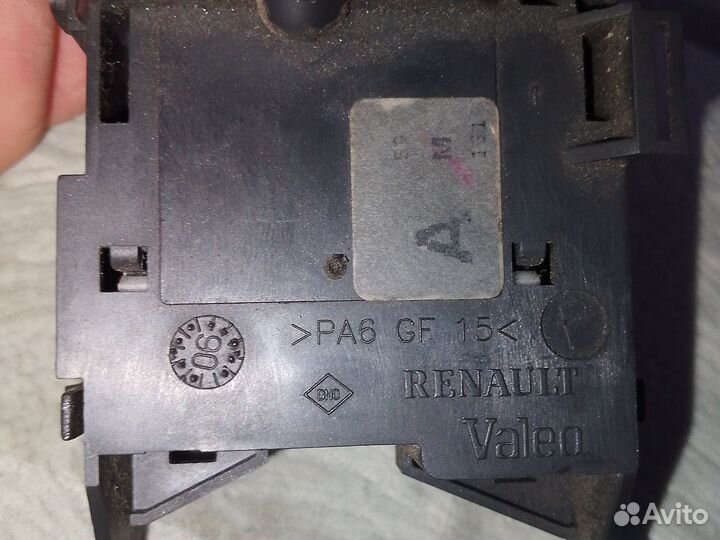 Переключатель света Рено megane scenic