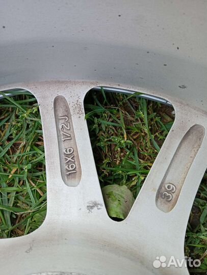 Литые диски r16 5x114,3 Toyota