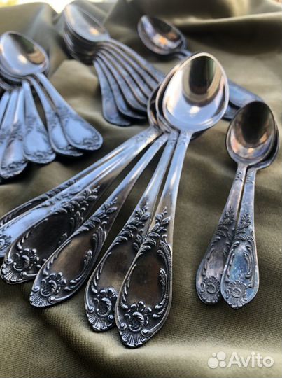 Столовые приборы мельхиор СССР