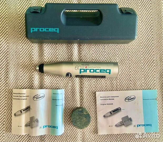 Склерометр Proceq Original Schmidt (Швейцария)