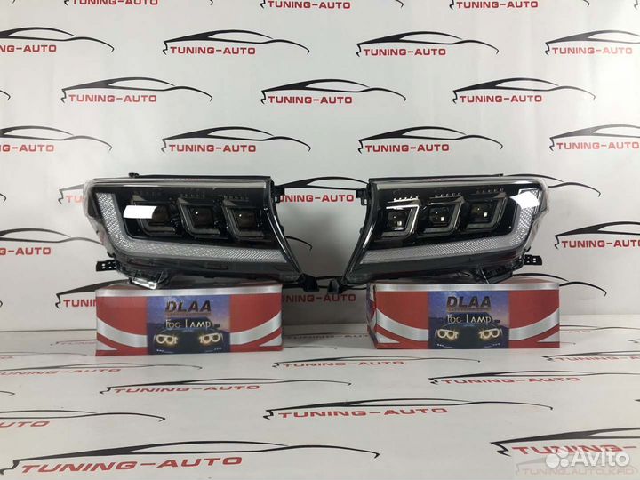 Фары Toyota land cruiser 200 стиль lc300 S1987