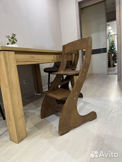 Детский растущий стул