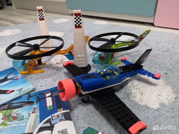 Lego city 60260 воздушная гонка