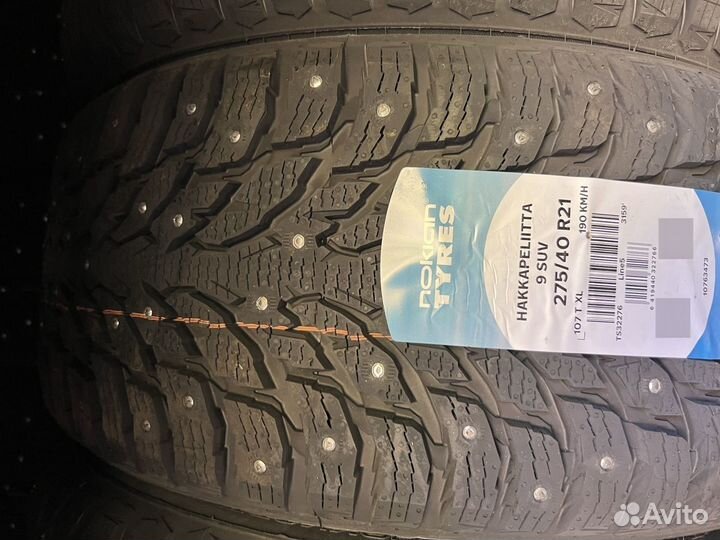 Nokian Tyres Hakkapeliitta 9 SUV 275/40 R21