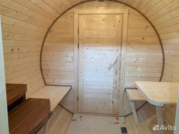 Баня бочка 6 метров