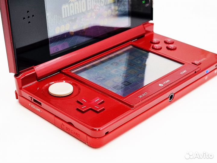 Nintendo 3DS Red Metallic 64 Gb + любые игры