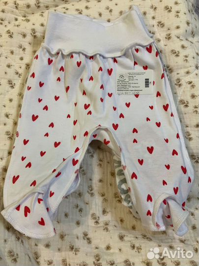 Новые детские ползунки 56 см