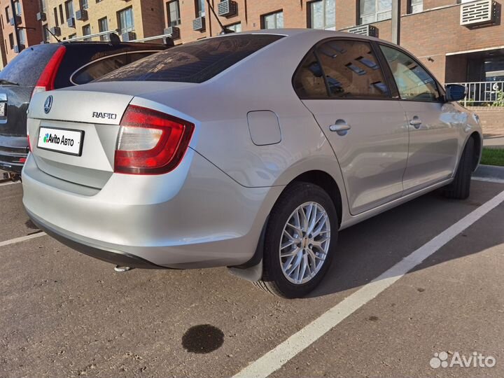 Skoda Rapid 1.6 МТ, 2018, 185 500 км