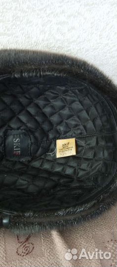 Кепка мужская зимняя из нерпы Отличное состояние