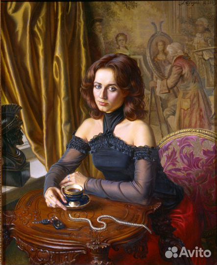 Портреты и картины, роспись стен