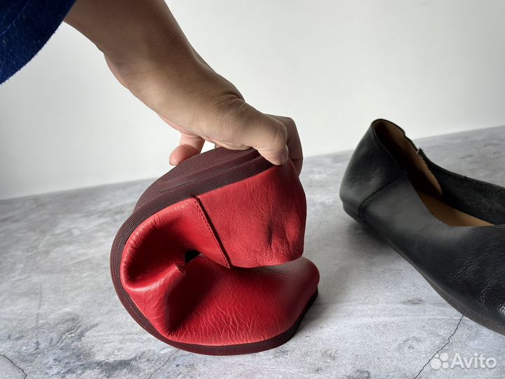 Балетки босоногие