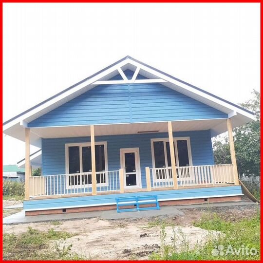 Фасад дома из сайдинга