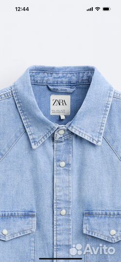 Мужская рубашка zara