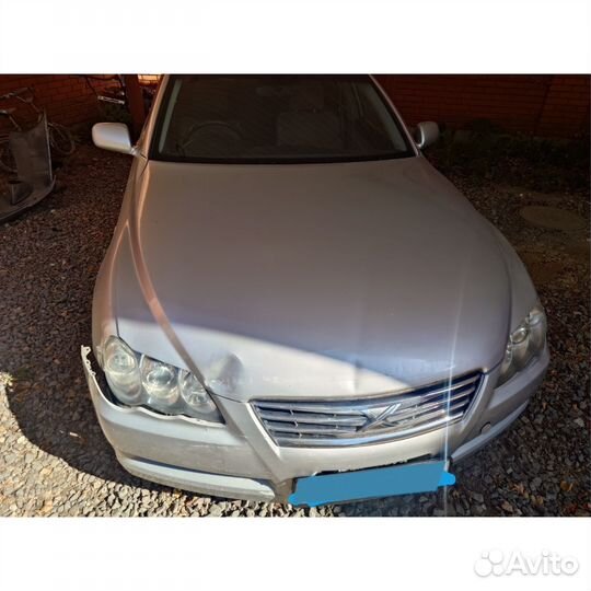 Toyota Mark X 2.5 AT, 2005, битый, 346 786 км