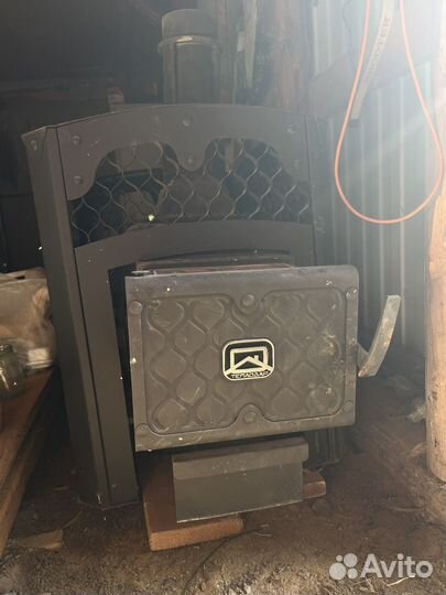 Чугунная печь былина для бани