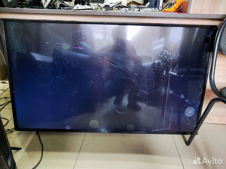 Телевизор LG 55UJ630V (Разбор)(По запчастям)