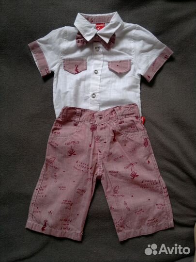 Костюм с бабочкой 18м