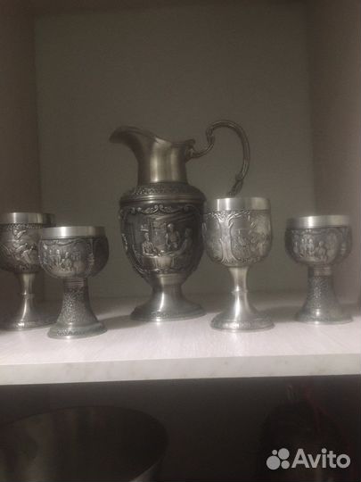 Гоафин и 4 фужера