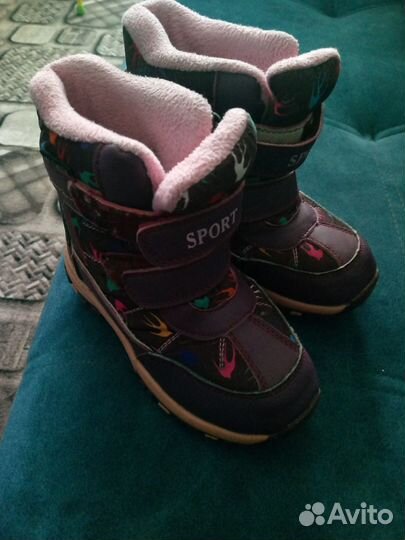 Ботинки зимние для девочки